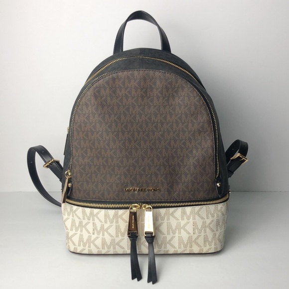 NEW Michael Kors Rhea Designer Backpack - Picture 2 of 11